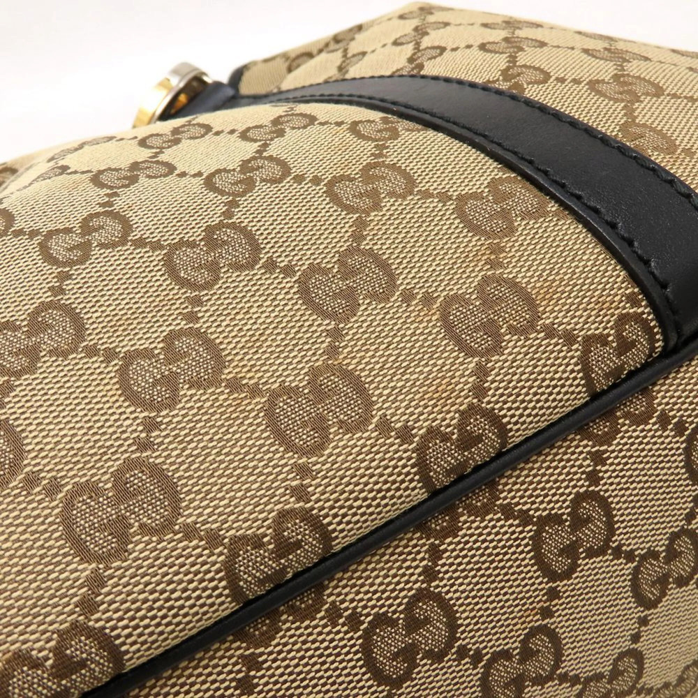 GUCCI Black Leather Tote Bag - Picture 15 of 16